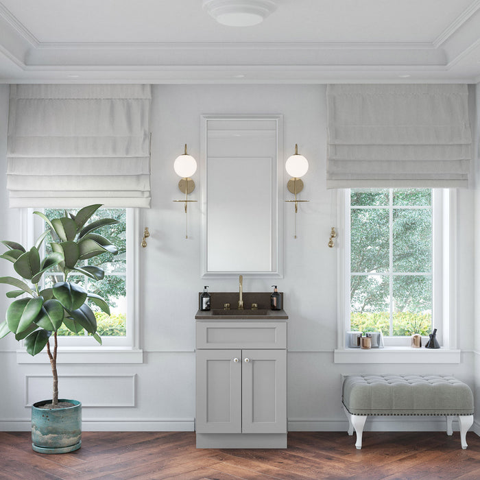 Grey Shaker Vanity