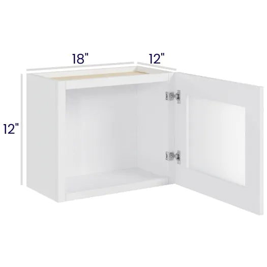 Single Door Stacker Cabinets - Finished Interior (CS2)