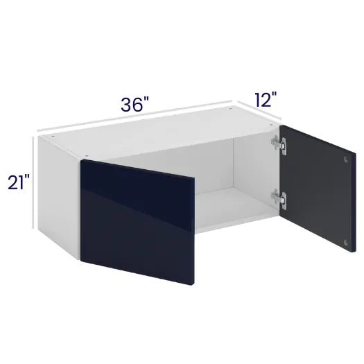 21" High Bridge Cabinets - Butt Doors