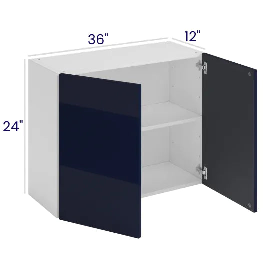 24" High Bridge Cabinets - Butt Doors