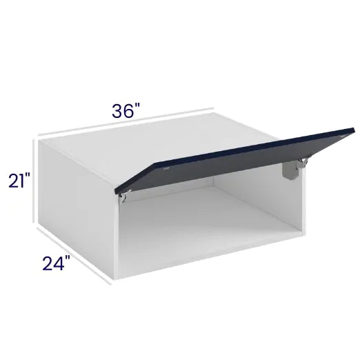 Refrigerator Wall Cabinets - Stay Lift Door