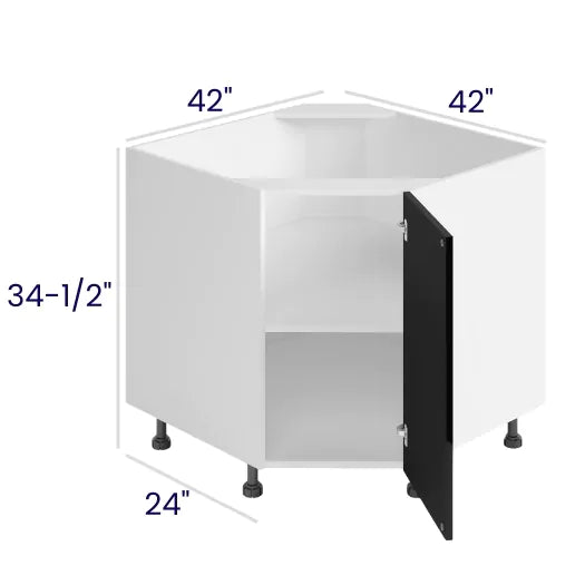 Diagonal Sink Bases With Full Height Door (TBG)