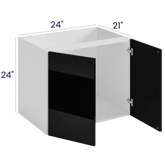 Floating Double Door Vanity Sink Bases