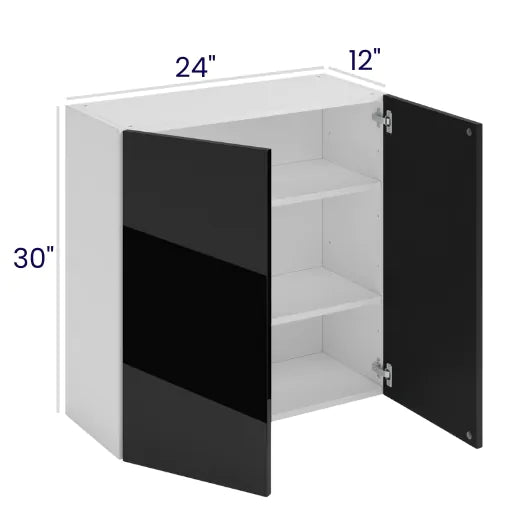 30" High Wall Cabinets - Double Doors
