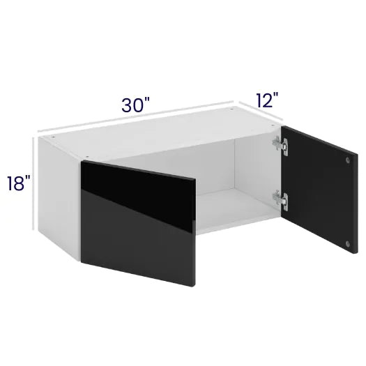 18" High Bridge Cabinets - Butt Doors
