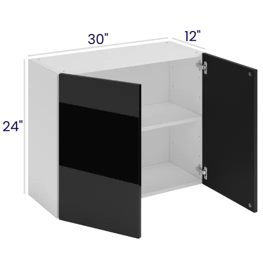 24" High Bridge Cabinets - Butt Doors
