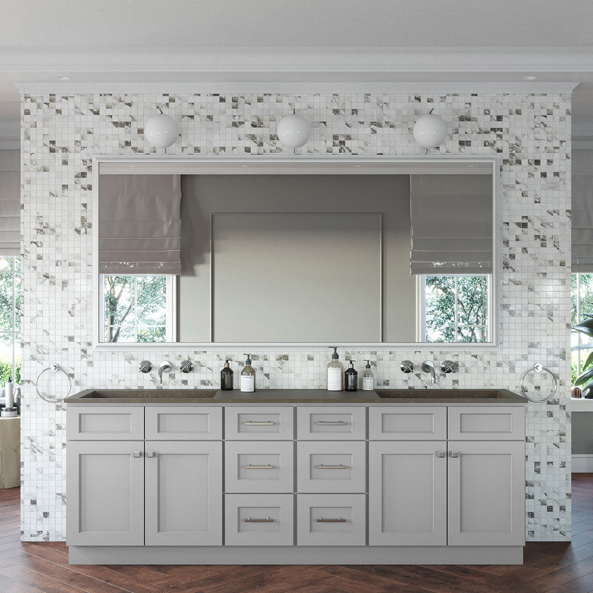 Florence Grey Shaker Vanity