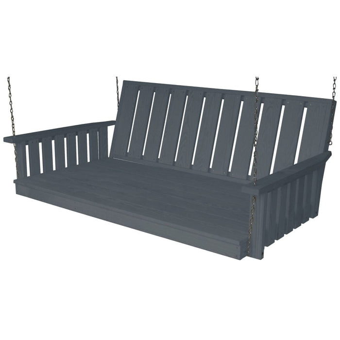 A&L Furniture Pressure Treated Pine 75″ Wingate Swing bed