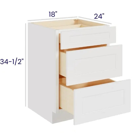 Florence Midnight 3 Drawer Base (Copy) TS