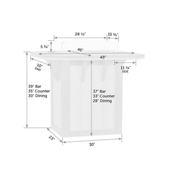 Finch SummerSide Fire Table