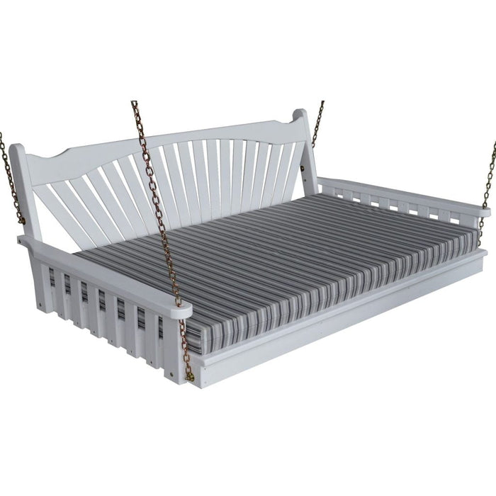 A&L Furniture Pine Fanback Swing bed