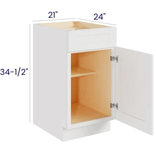 Single Door Single Drawer Bases (MSG)