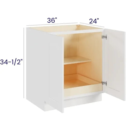 Full Height Double Door Bases With One Rollout (DS)