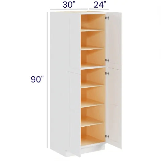 Utility / Pantry Cabinets - 4 Doors (CAW)