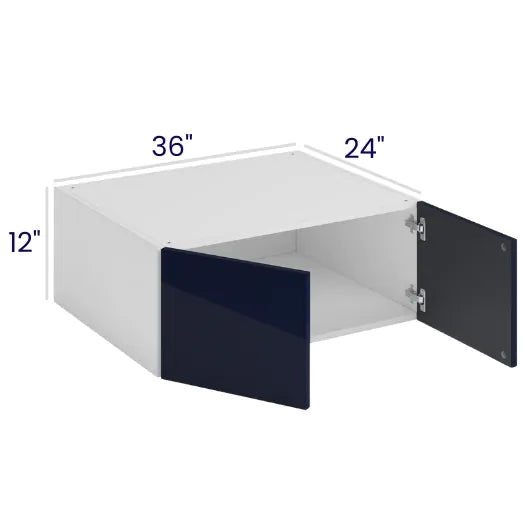 Refrigerator Wall Cabinets - Butt Doors