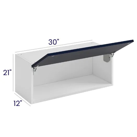 21" High Bridge Cabinets - Stay Lift Door