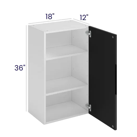 36" High Wall Cabinets - Single Door