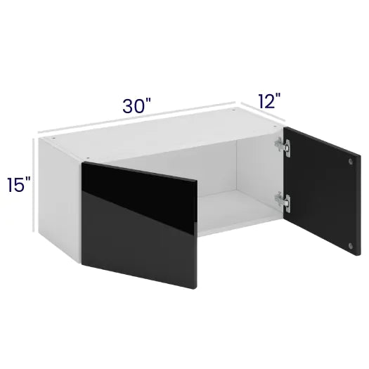 15" High Bridge Cabinets - Butt Doors