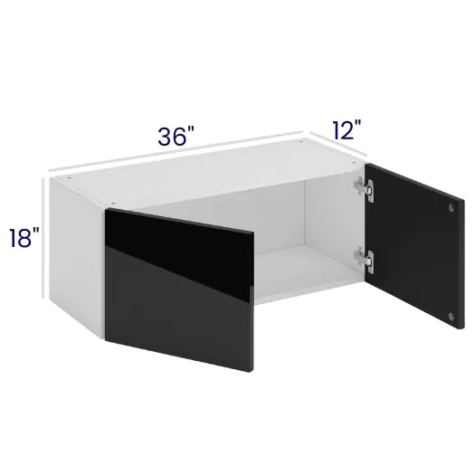 18" High Bridge Cabinets - Butt Doors