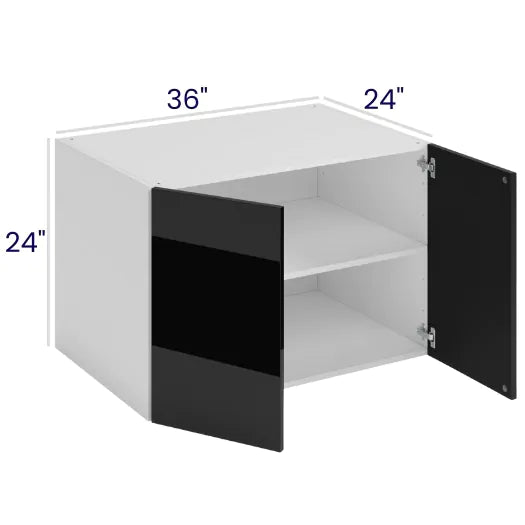 Refrigerator Wall Cabinets - Butt Doors