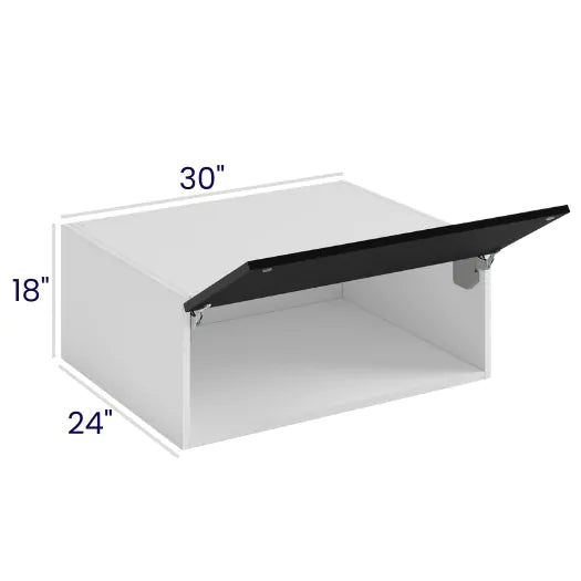 Refrigerator Wall Cabinets - Stay Lift Door